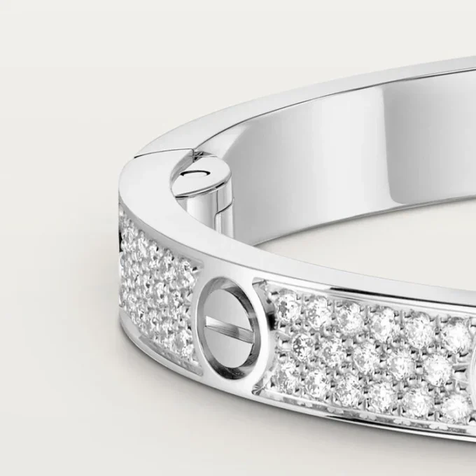 Love-armband, medelstor modell, pavé Love-armband, medelstor modell, pavé