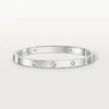 Love-armband, mediummodell, 4 diamanter Love-armband, mediummodell, 4 diamanter