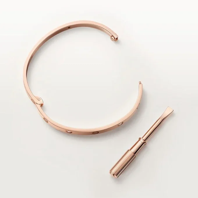 Love-armband, mediummodell, 4 diamanter Love-armband, mediummodell, 4 diamanter