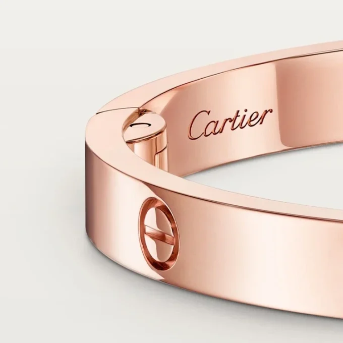 Love-armband, mediummodell, 4 diamanter Love-armband, mediummodell, 4 diamanter