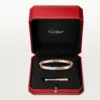 Love-armband, mediummodell, 4 diamanter Love-armband, mediummodell, 4 diamanter