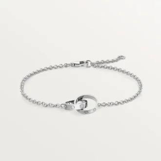 Love-armband, på kedja
