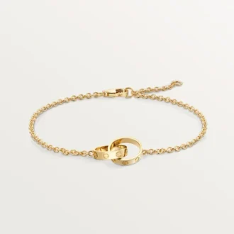 Love-armband, på kedja