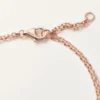 Love-armband, på kedja, 2 diamanter