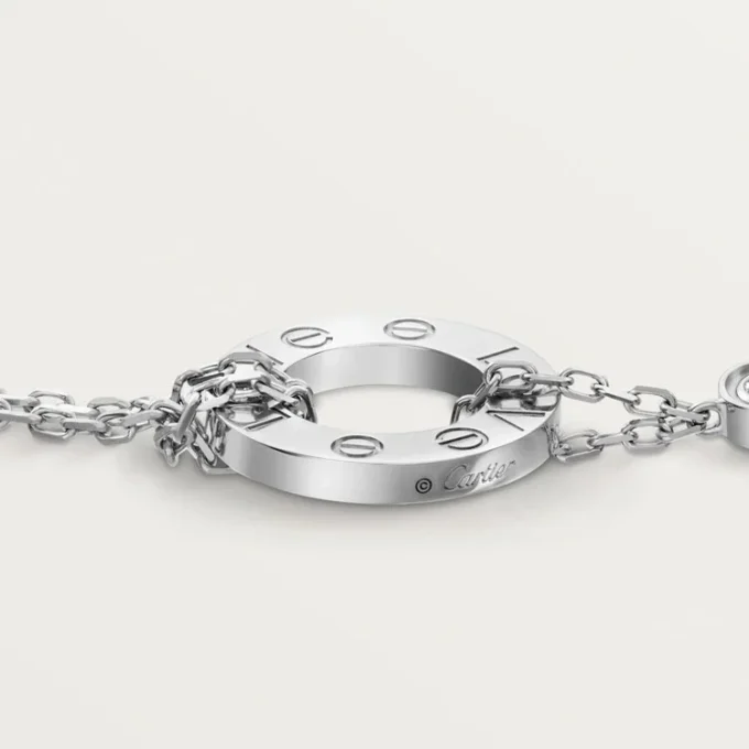 Love-armband – vitguld, diamanter – Cartier