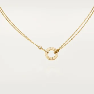 Love diamanthalsband, gult guld | Cartier Us