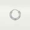 Love enkelörhänge – vitguld, diamant – Cartier Love enkelörhänge – vitguld, diamant – Cartier