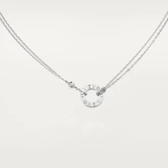 Love-halsband, 2 diamanter – vitguld, diamanter – Cartier