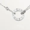 Love-halsband, 2 diamanter – vitguld, diamanter – Cartier Love-halsband, 2 diamanter – vitguld, diamanter – Cartier