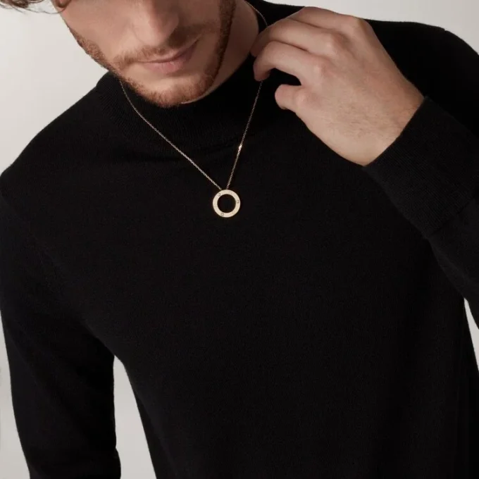 Love-halsband, 3 diamanter – gult guld, diamanter – Cartier Love-halsband, 3 diamanter – gult guld, diamanter – Cartier