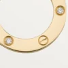 Love-halsband, 3 diamanter – gult guld, diamanter – Cartier Love-halsband, 3 diamanter – gult guld, diamanter – Cartier