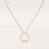 Love-halsband, 3 diamanter – Roséguld, diamanter – Cartier Love-halsband, 3 diamanter – Roséguld, diamanter – Cartier