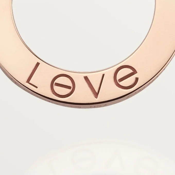Love-halsband, 3 diamanter – Roséguld, diamanter – Cartier Love-halsband, 3 diamanter – Roséguld, diamanter – Cartier