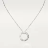 Love-halsband, 3 diamanter – vitguld, diamanter – Cartier Love-halsband, 3 diamanter – vitguld, diamanter – Cartier