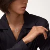 Love-halsband, 3 diamanter – vitguld, diamanter – Cartier Love-halsband, 3 diamanter – vitguld, diamanter – Cartier