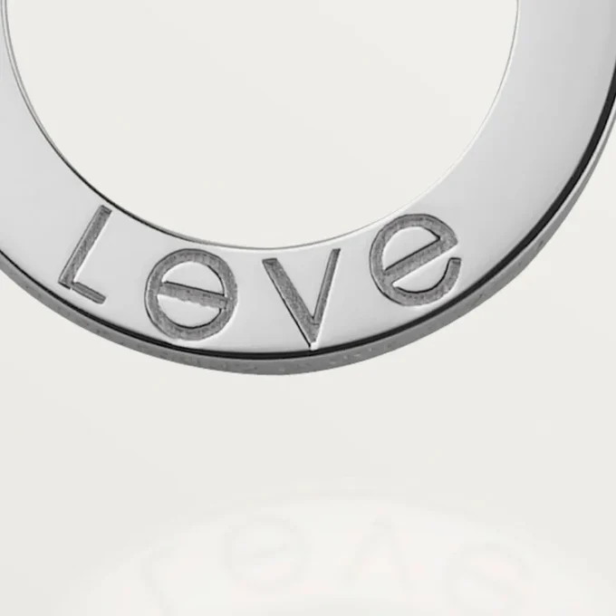 Love-halsband, 3 diamanter – vitguld, diamanter – Cartier Love-halsband, 3 diamanter – vitguld, diamanter – Cartier
