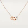 Love-halsband, 6 diamanter – Roséguld, Vitguld, Diamanter – Cartier Love-halsband, 6 diamanter – Roséguld, Vitguld, Diamanter – Cartier