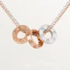 Love-halsband, 6 diamanter – Roséguld, Vitguld, Diamanter – Cartier Love-halsband, 6 diamanter – Roséguld, Vitguld, Diamanter – Cartier