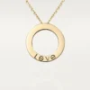 Love-halsband, diamantbelagt – gult guld, diamanter – Cartier Love-halsband, diamantbelagt – gult guld, diamanter – Cartier