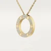 Love-halsband, diamantbelagt – gult guld, diamanter – Cartier Love-halsband, diamantbelagt – gult guld, diamanter – Cartier