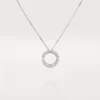 Love-halsband, diamantbelagt – vitguld, diamanter – Cartier Love-halsband, diamantbelagt – vitguld, diamanter – Cartier