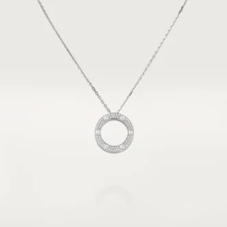 Love-halsband, diamantbelagt – vitguld, diamanter – Cartier
