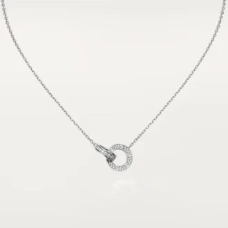 Love-halsband, diamantbelagt – vitguld, diamanter – Cartier