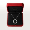 Love-halsband, diamantbelagt – vitguld, diamanter – Cartier Love-halsband, diamantbelagt – vitguld, diamanter – Cartier