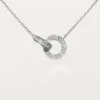 Love-halsband, diamantbelagt – vitguld, diamanter – Cartier Love-halsband, diamantbelagt – vitguld, diamanter – Cartier