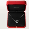 Love-halsband, diamantbelagt – vitguld, diamanter – Cartier Love-halsband, diamantbelagt – vitguld, diamanter – Cartier