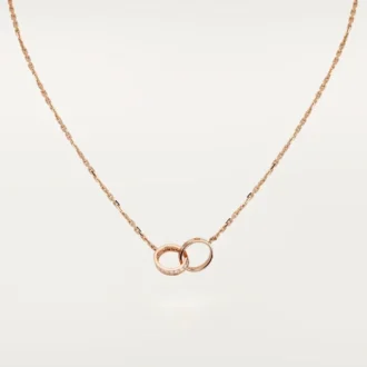 Love-halsband, diamanter – roséguld, diamanter – Cartier