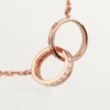 Love-halsband, diamanter – roséguld, diamanter – Cartier Love-halsband, diamanter – roséguld, diamanter – Cartier