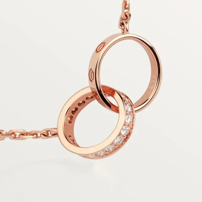Love-halsband, diamanter – roséguld, diamanter – Cartier Love-halsband, diamanter – roséguld, diamanter – Cartier