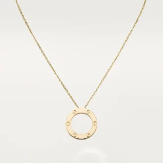 Love-halsband – gult guld – Cartier