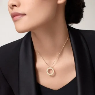 Love-halsband – gult guld – Cartier