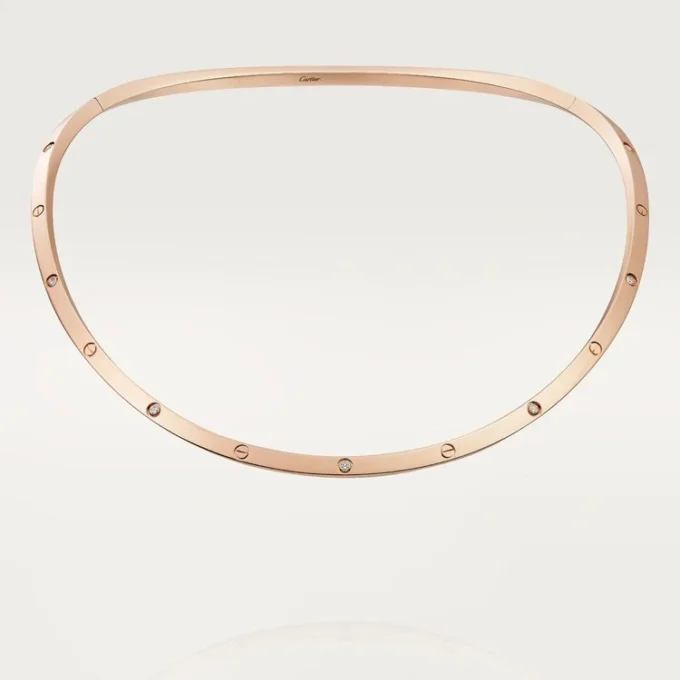 Love Torque-halsband, 10 diamanter