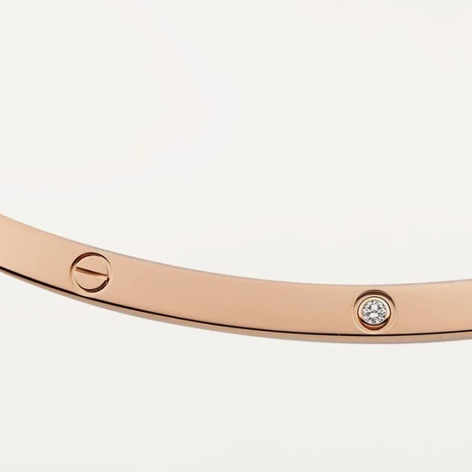 Love Torque-halsband, 10 diamanter