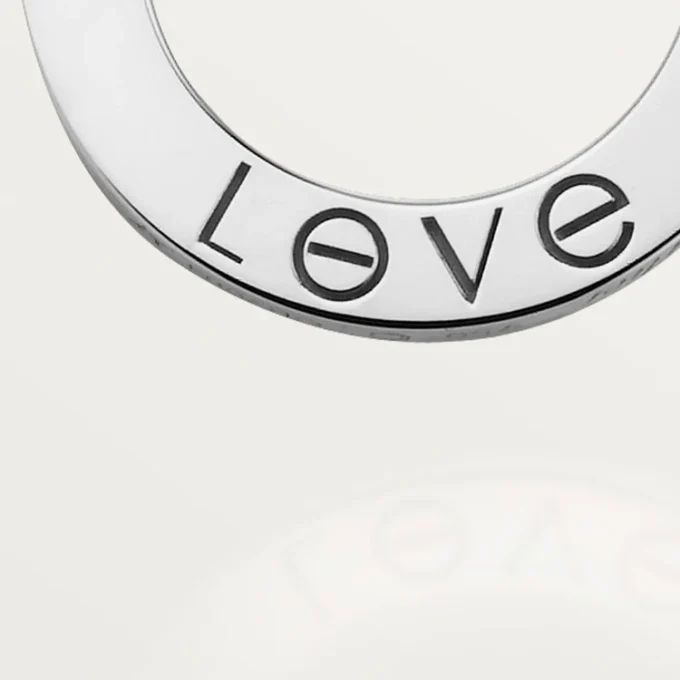 Love-halsband – vitguld – Cartier