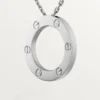 Love-halsband – vitguld – Cartier