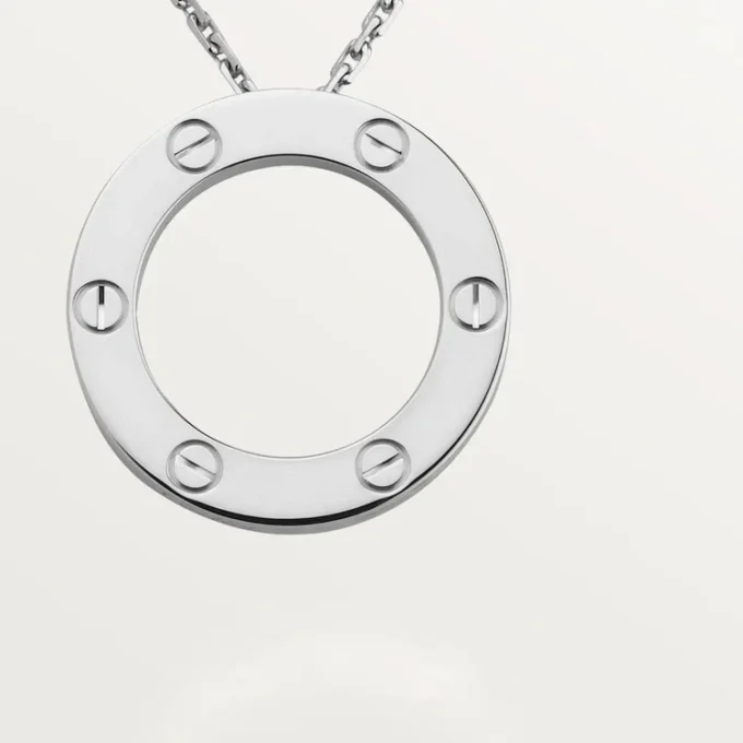 Love-halsband – vitguld – Cartier