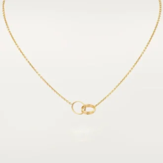Love-hänge och kedjehalsband i gult guld | Cartier Us