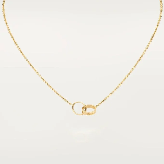 Love-hänge och kedjehalsband i gult guld | Cartier Us Love-hänge och kedjehalsband i gult guld | Cartier Us