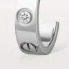 Love-örhängen, 2 diamanter – vitguld, diamanter – Cartier Love-örhängen, 2 diamanter – vitguld, diamanter – Cartier