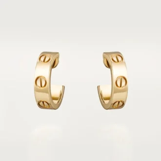 Love-örhängen – gult guld – Cartier Love-örhängen – gult guld – Cartier