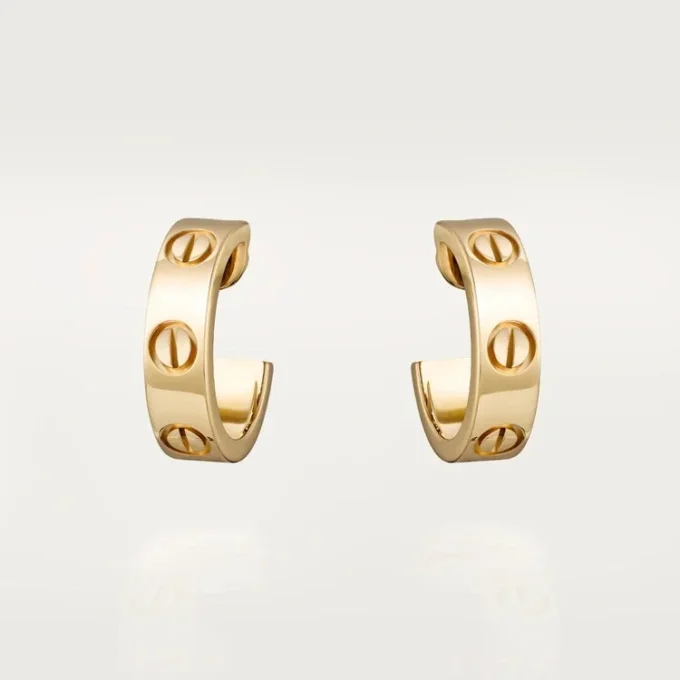Love-örhängen – gult guld – Cartier Love-örhängen – gult guld – Cartier