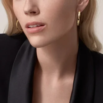 Love-örhängen – gult guld – Cartier