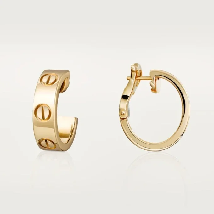 Love-örhängen – gult guld – Cartier Love-örhängen – gult guld – Cartier