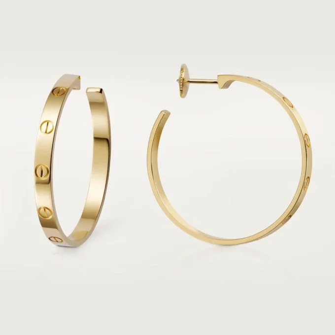 Love-örhängen – gult guld – Cartier Love-örhängen – gult guld – Cartier