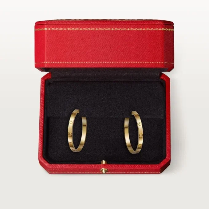 Love-örhängen – gult guld – Cartier Love-örhängen – gult guld – Cartier