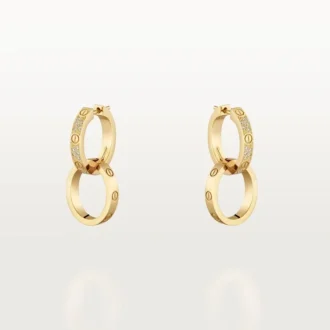 Love-örhängen, Multiwear, halvpavé Love-örhängen, Multiwear, halvpavé